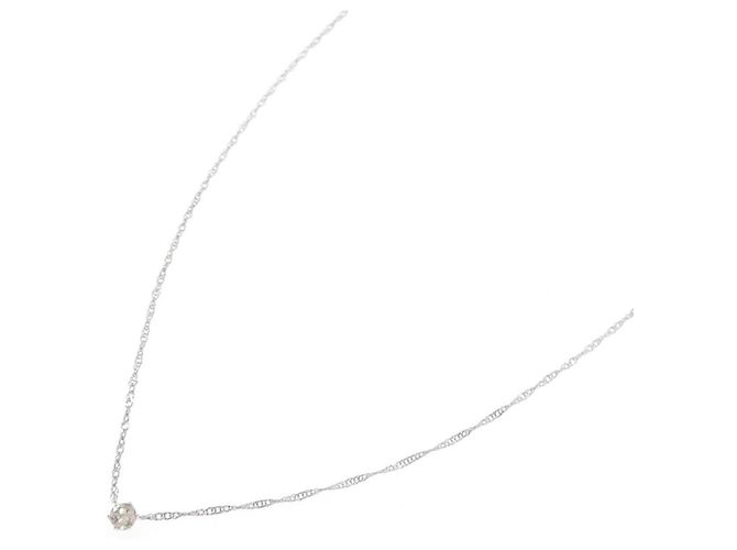 Autre Marque Diamantenhalskette Pt900 Pt850 - Ansicht 2