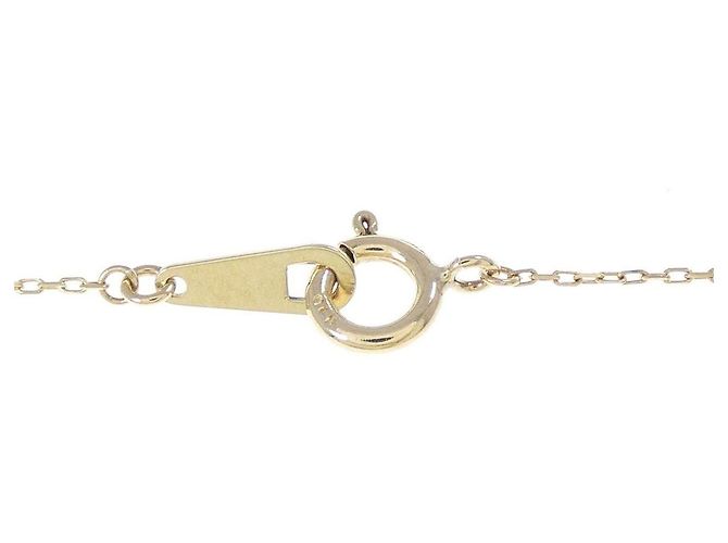 Autre Marque Collar de oro amarillo K10 con diamantes - vista 5