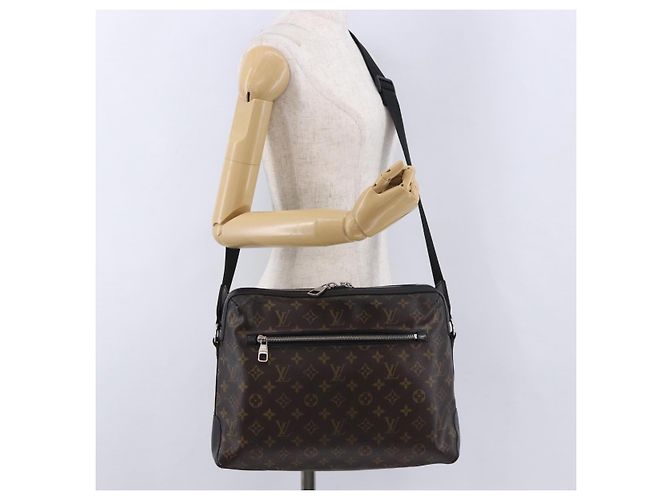 LOUIS VUITTON Monogram Macassar Torres Shoulder Bag M40387 LV - vista 22