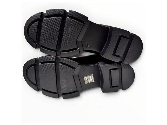 Autre Marque Copenhagen Studios Botas Chelsea de cuero negro - vista 12