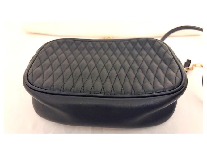 Bally Sac Bandoulière en Cuir Matelassé - Noir - vue 14