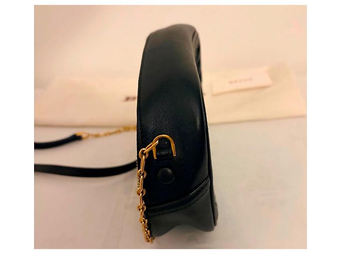 Bally Sac Bandoulière en Cuir Matelassé - Noir - vue 15