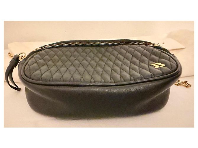 Bally Sac Bandoulière en Cuir Matelassé - Noir - vue 17