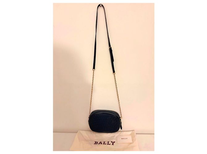 Bally Sac Bandoulière en Cuir Matelassé - Noir - vue 5