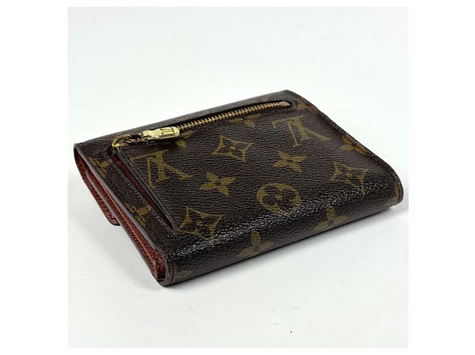 Portafoglio bi-fold Louis Vuitton Brown Monogram - vista 2