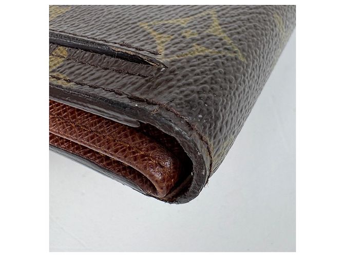 Portafoglio bi-fold Louis Vuitton Brown Monogram - vista 3