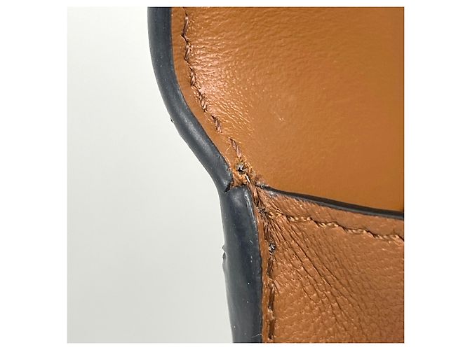 Céline Celine Triomphe Coated Canvas and Leather Card Case - view 4