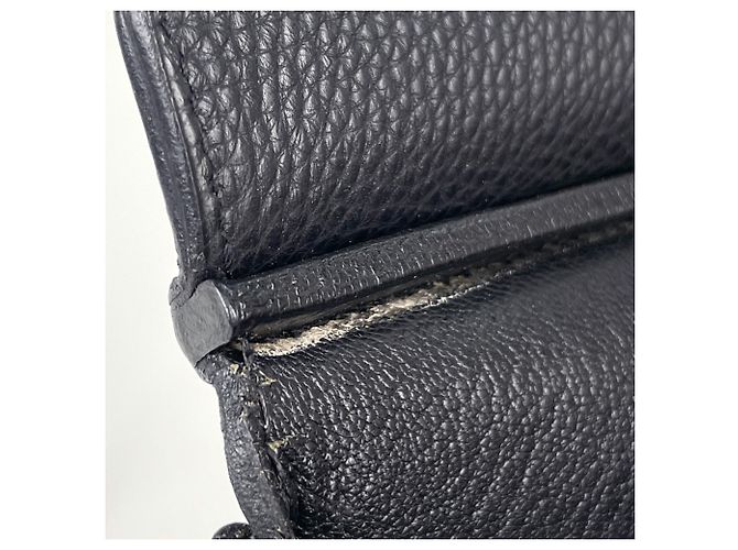Hermès Borsa Hermes Birkin 35 in pelle Togo nera - vista 10