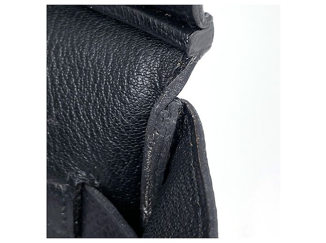 Hermès Borsa Hermes Birkin 35 in pelle Togo nera - vista 11