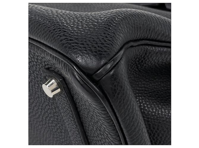 Hermès Borsa Hermes Birkin 35 in pelle Togo nera - vista 3