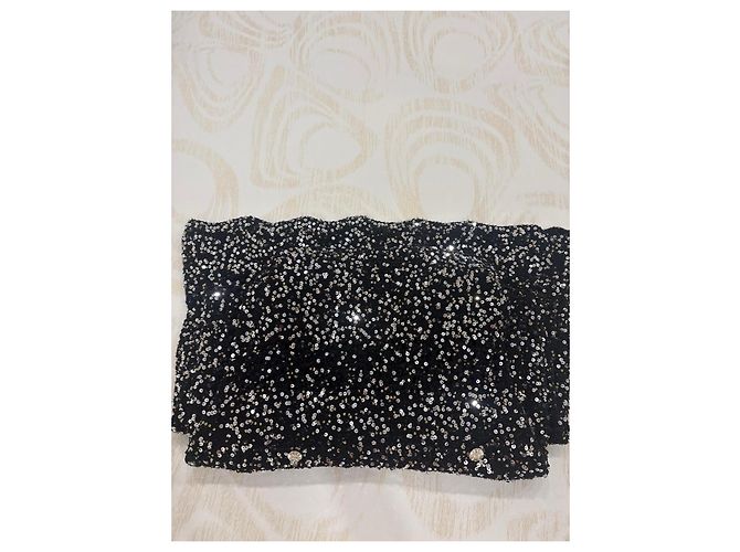 Chanel Paillettenkleid Schwarz - Ansicht 9