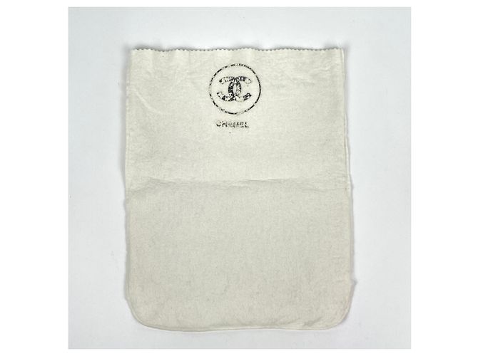 Borsa a tracolla Chanel in pelle nera - vista 10