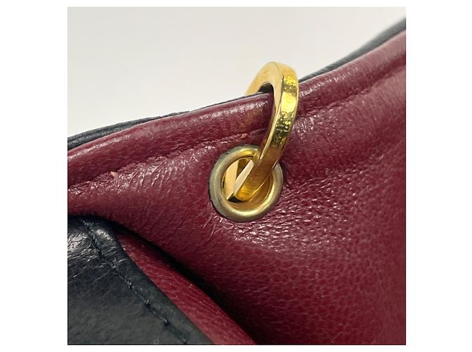 Borsa a tracolla Chanel in pelle nera - vista 7