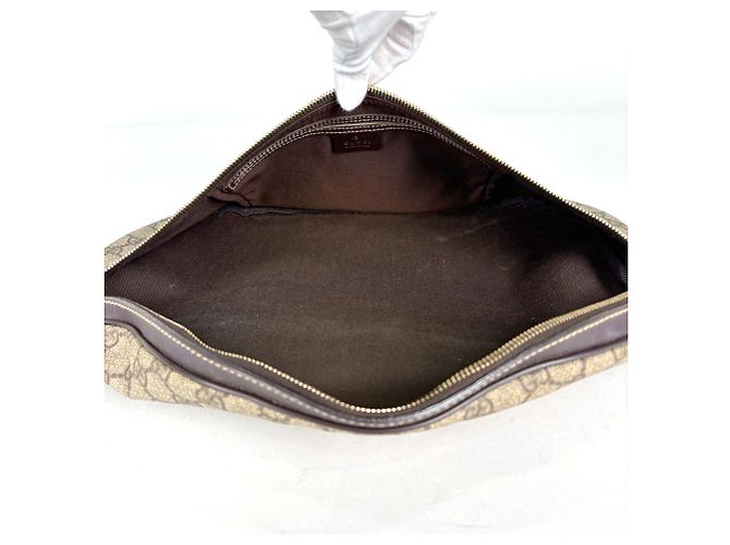 Borsa a tracolla Gucci in GG Supreme - vista 9
