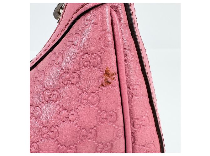 Borsa a tracolla Gucci Microguccissima in pelle Shima - vista 5