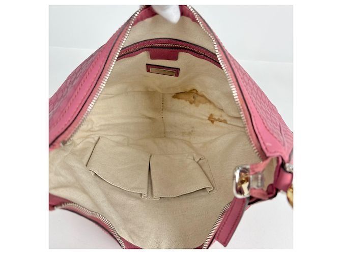 Borsa a tracolla Gucci Microguccissima in pelle Shima - vista 8