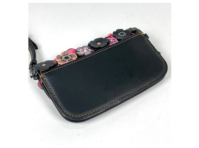 Borsa a Pochette Coach Black Multi-Color - vista 2