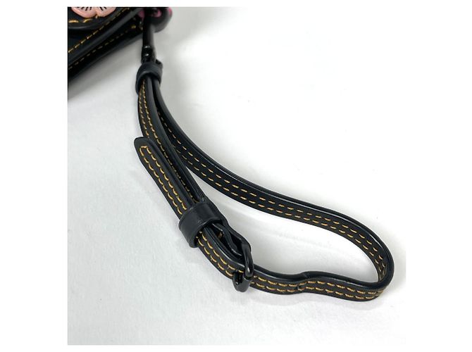 Borsa a Pochette Coach Black Multi-Color - vista 4
