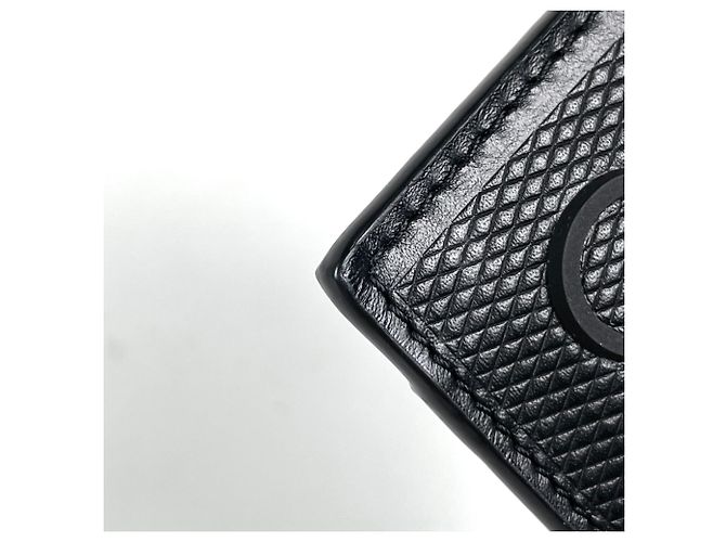 Portatarjetas de cuero negro Loewe - vista 3