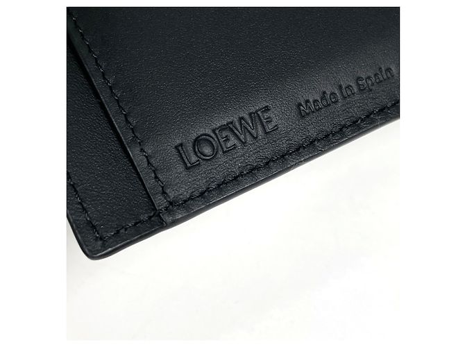 Portatarjetas de cuero negro Loewe - vista 4