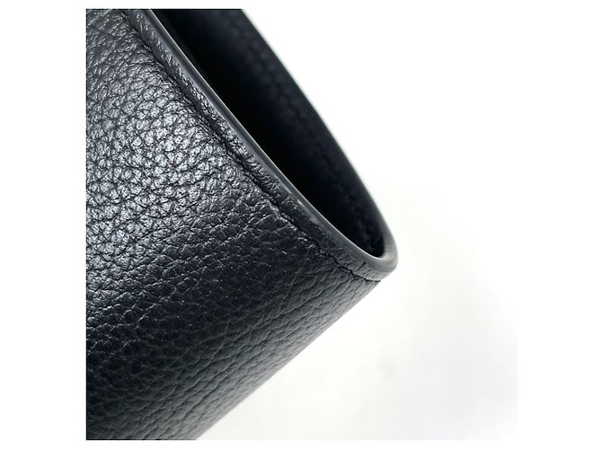 Céline Portafoglio bi-fold Celine in pelle nera - vista 3