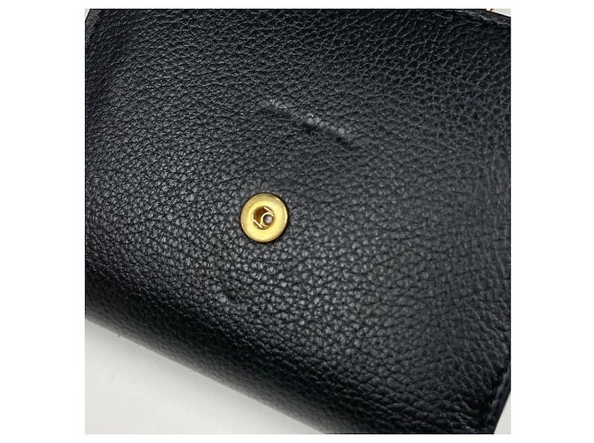 Céline Portafoglio bi-fold Celine in pelle nera - vista 4