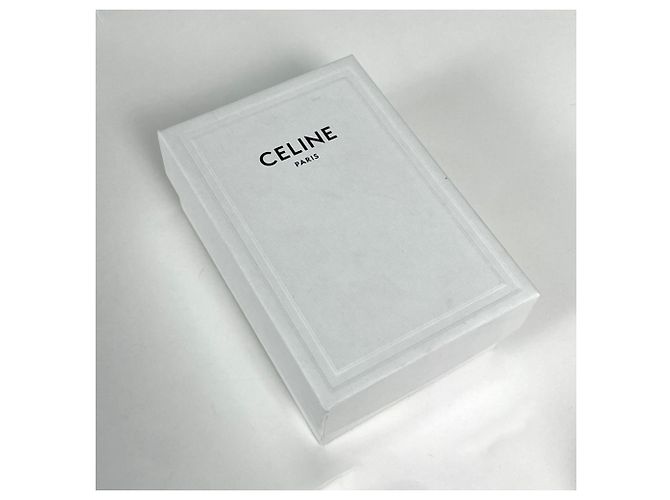 Céline Portafoglio bi-fold Celine in pelle nera - vista 8