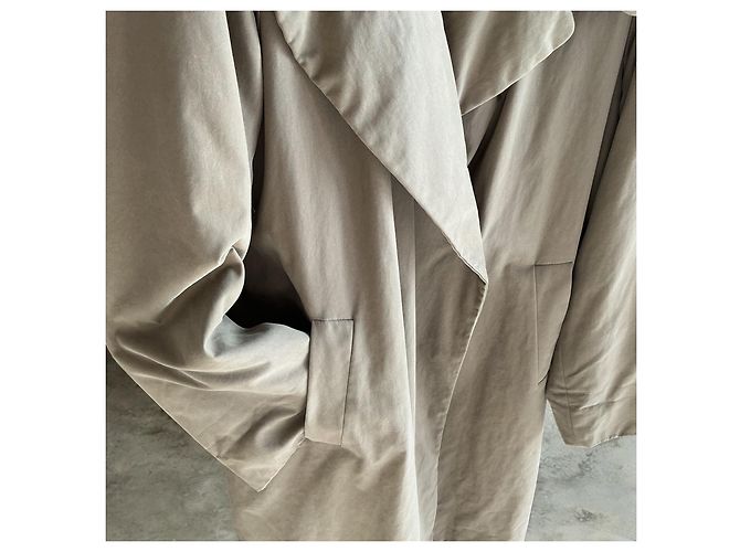 Jil Sander Trench Coat Beige en Algodón - vista 5