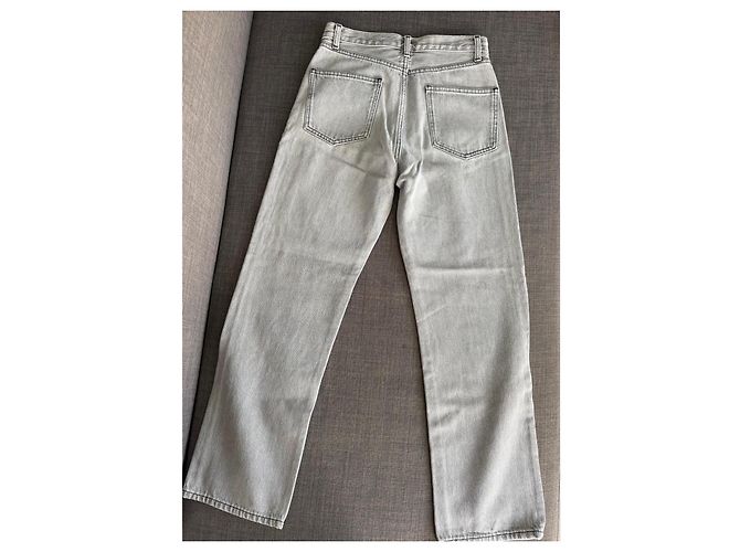 Bellerose Vaqueros Rectos Gris Claro - vista 2
