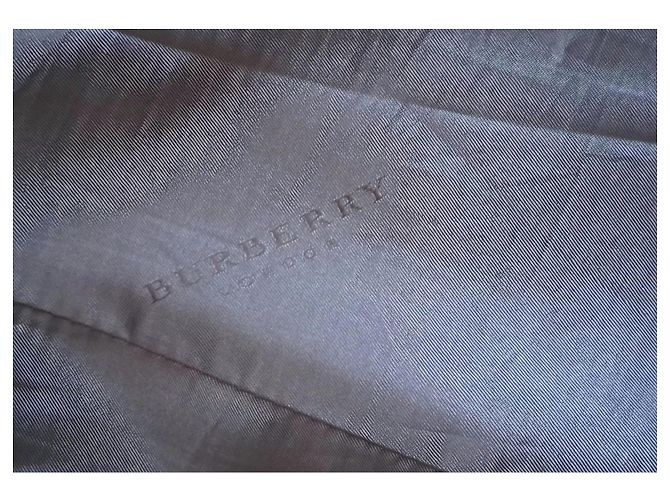 Burberry Gabardina de cuero negra - vista 4