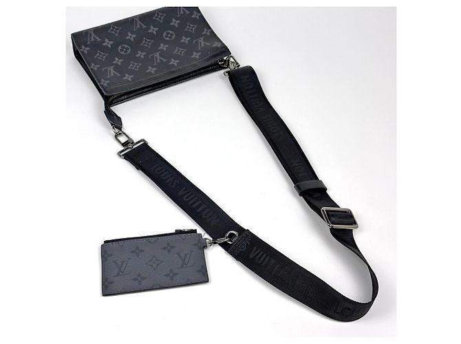 Borsa a tracolla e portafoglio indossabile Louis Vuitton Gaston - vista 7