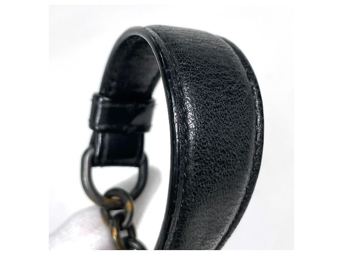 Borsa a tracolla Bottega Veneta in pelle nera - vista 7