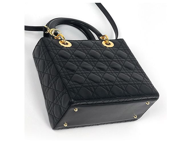 Borsa a mano in pelle Lady 2-Way Christian Dior - vista 2