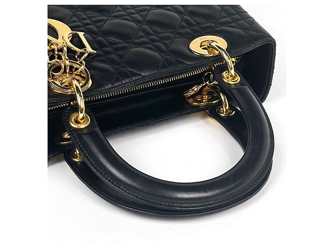 Borsa a mano in pelle Lady 2-Way Christian Dior - vista 5