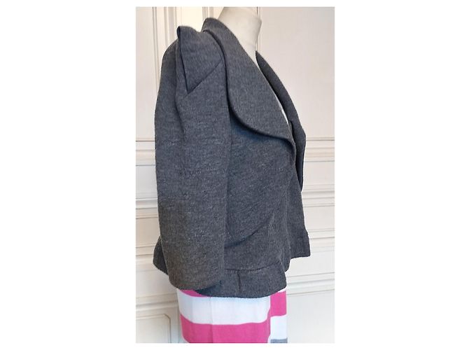 Alain Manoukian Manoukian Max Azria Structured Wool Jacket TM/L - view 14