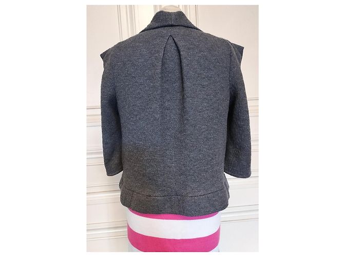 Alain Manoukian Manoukian Max Azria Structured Wool Jacket TM/L - view 15