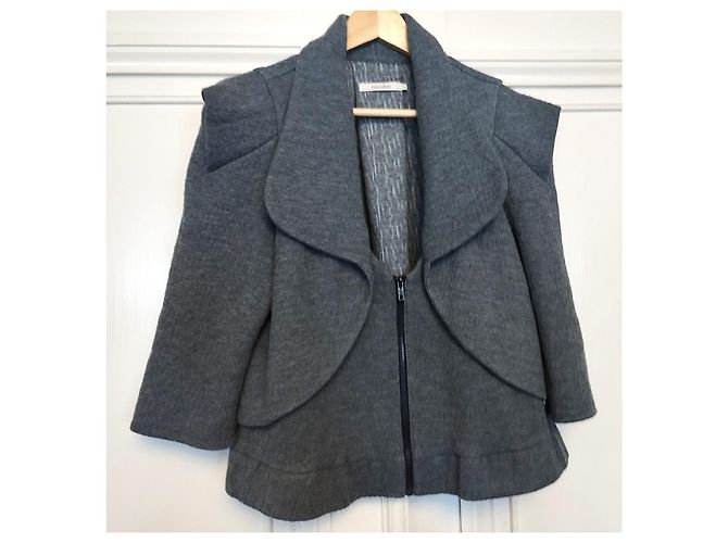 Alain Manoukian Manoukian Max Azria Structured Wool Jacket TM/L - view 2