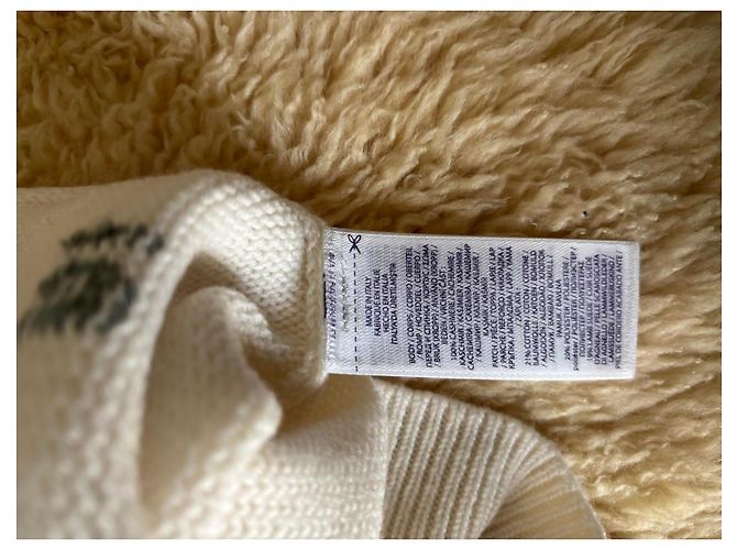 Ralph Lauren Polo Bear Kaschmirpullover creme - Ansicht 6