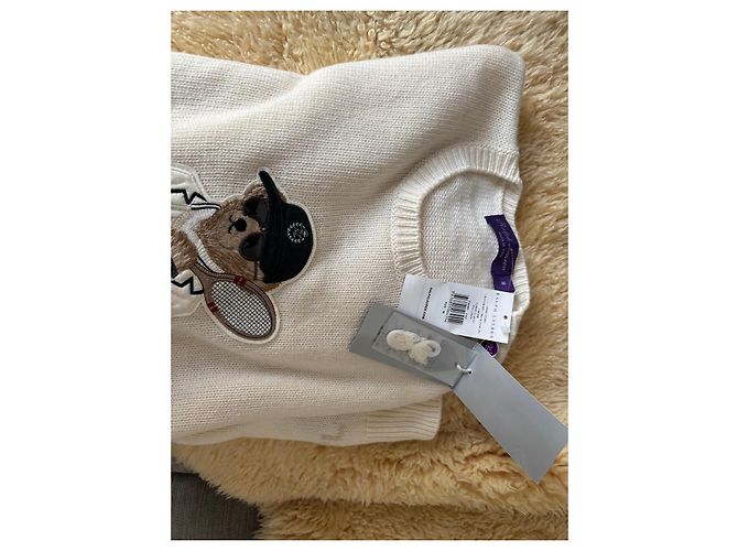 Ralph Lauren Kaschmirpullover mit Tennisbär - Ansicht 3