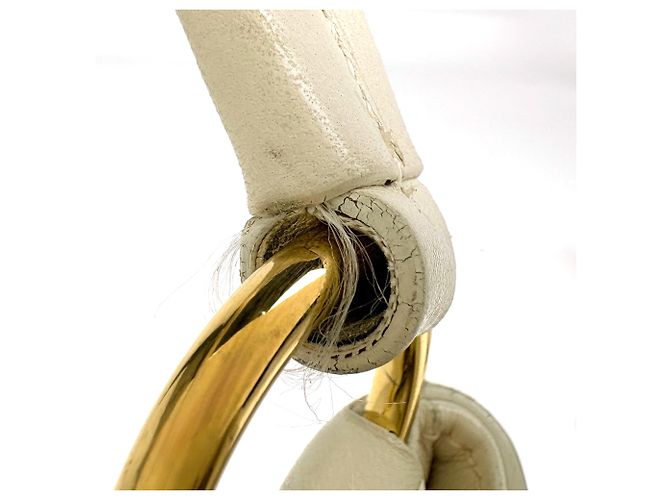 Miu Miu Handbag White Leather - view 10
