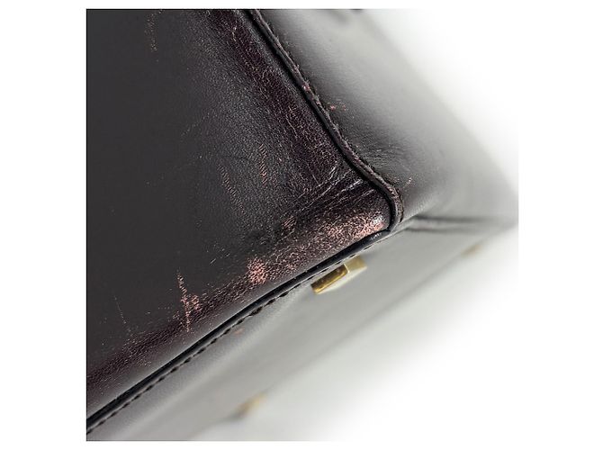 Céline Borsa a mano e pochette per cosmetici in pelle Celine - vista 4