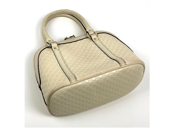 Borsa a mano in pelle Gucci Microguccissima - vista 2
