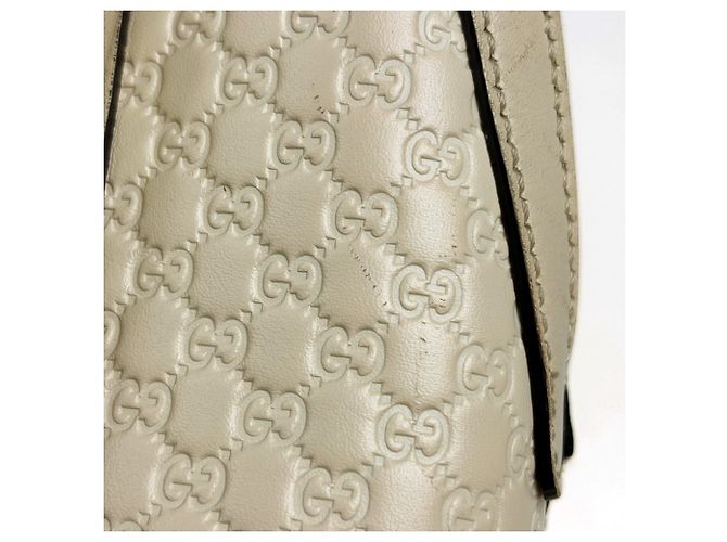 Borsa a mano in pelle Gucci Microguccissima - vista 5