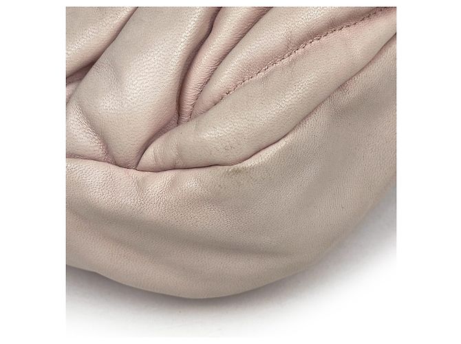 Borsa a mano Miu Miu in pelle rosa - vista 3