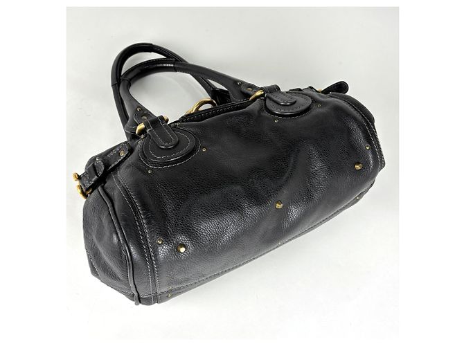 Borsa a mano in pelle Chloé Paddington - vista 2