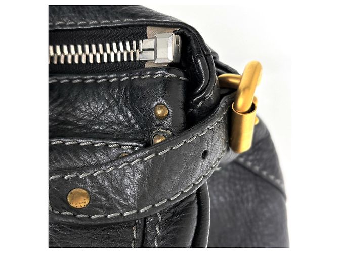 Borsa a mano in pelle Chloé Paddington - vista 4