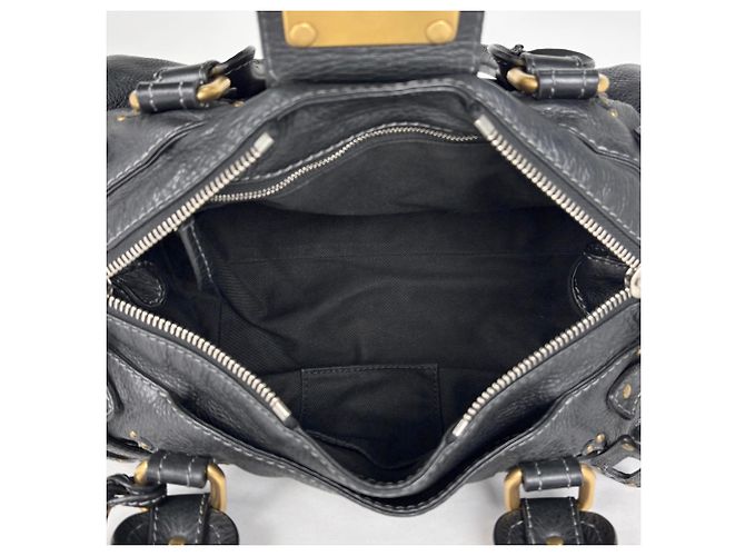 Borsa a mano in pelle Chloé Paddington - vista 7