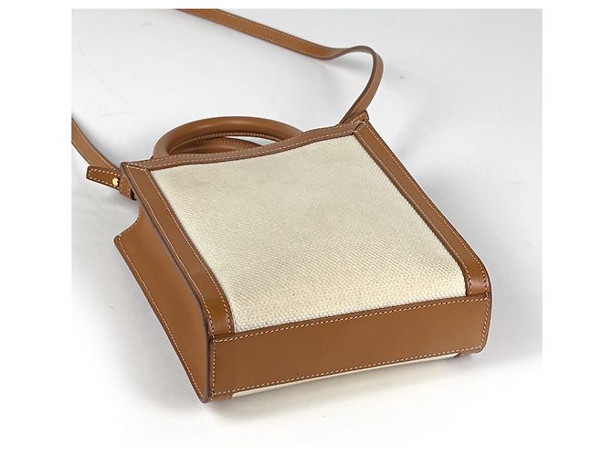 Céline Celine Mini Vertical Cabas Borsa Tote 2-Way - vista 2