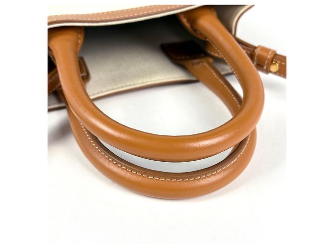 Céline Celine Mini Vertical Cabas Borsa Tote 2-Way - vista 6