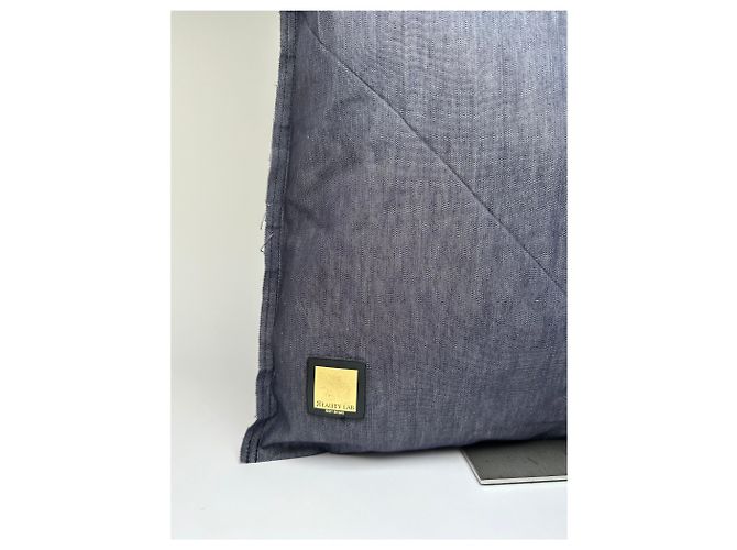 Tote bag in tessuto Vintage Issey Miyake Reality Lab Blu scuro Viola - vista 3